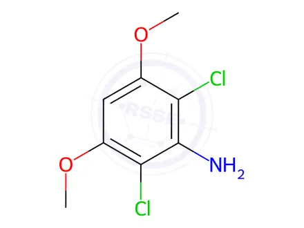 Chemical structure of 2,6-Dichloro-3,5-dimethoxyaniline
