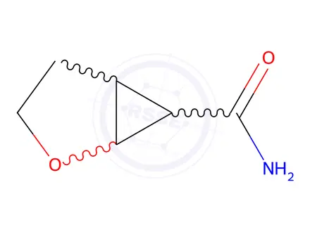 Chemical structure of 2-Oxabicyclo[3.1.0]Hexane-6-carboxamide