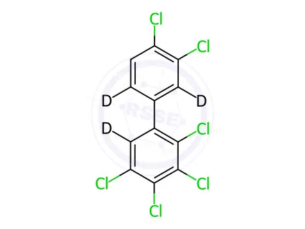 Chemical structure of PCB 156-[D3]