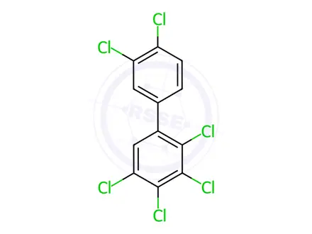 Chemical structure of PCB 156