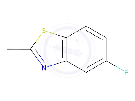 Chemical structure of 5-Fluoro-2-methylbenzothiazole
