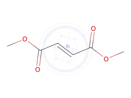 Chemical structure of Dimethyl Fumarate