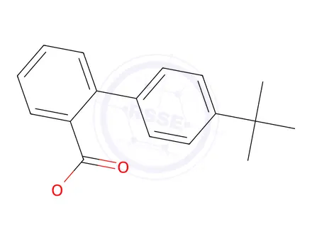 Chemical structure of Methyl 2-(4-tert-butylphenyl)benzoate