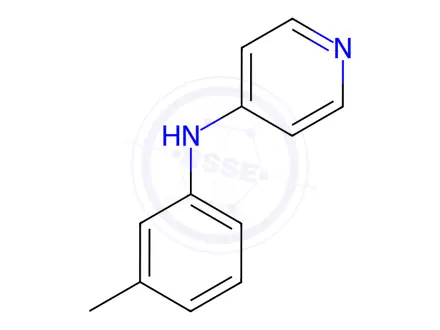 Chemical structure of N-(M-Tolyl)Pyridin-4-Amine