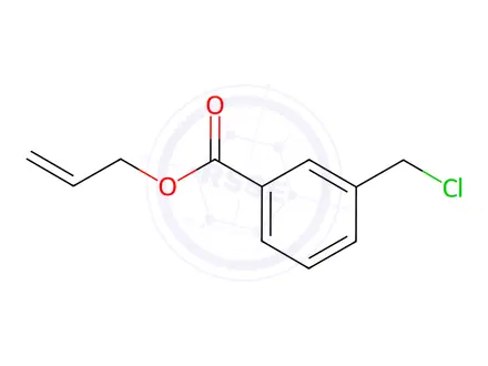 Chemical structure of 3-​Chloromethyl-​benzoic Acid Allyl Ester