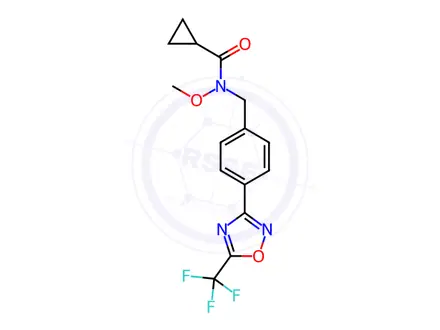 Chemical structure of Cyprometoxazam