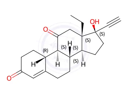 Chemical structure of Etonogestrel Impurity 31