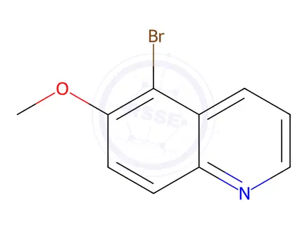 Chemical structure of 5-Brom-6-methoxychinolin