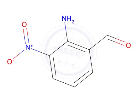 Chemical structure of 2-Amino-3-nitrobenzaldehyde