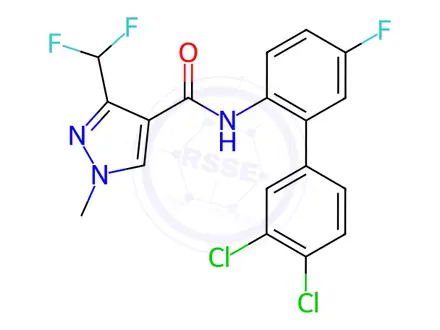 Chemical structure of Bixafen