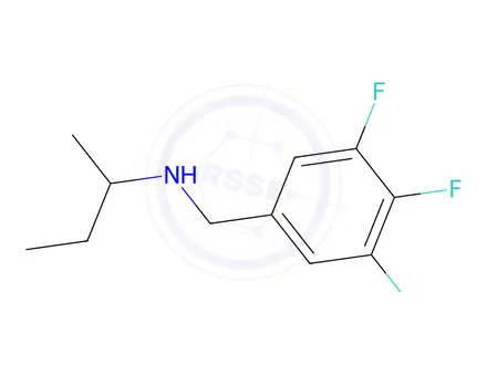 Chemical structure of n-(3,4,5-Trifluorobenzyl)butan-2-amine