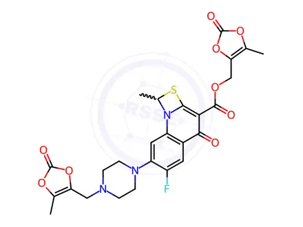 Chemical structure of Prulifloxacin Impurity 2