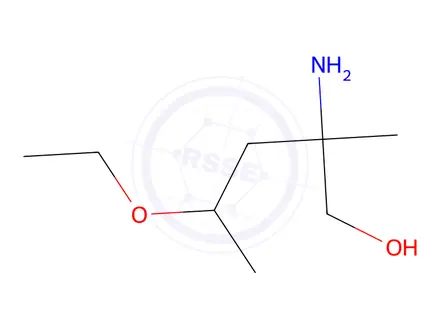 Chemical structure of 2-Amino-4-ethoxy-2-methylpentan-1-ol