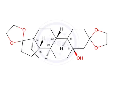 Chemical structure of Levonorgestrel Impurity 31