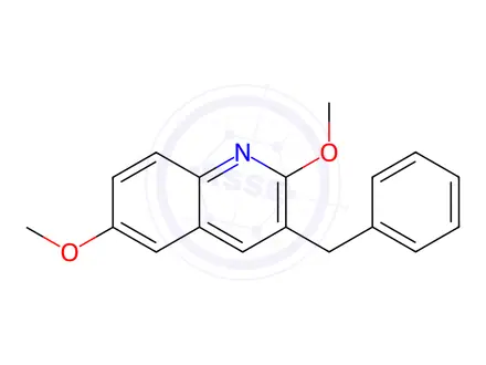 Chemical structure of Bedaquiline Fumarate Impurity 140