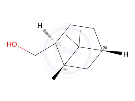 Chemical structure of (1alpha,2beta,5alpha)-6,6-dimethylbicyclo[3.1.1]heptane-2-methanol