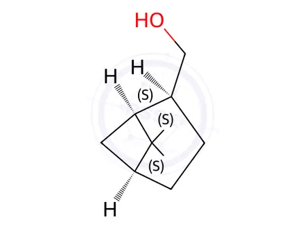 Chemical structure of ((1S,2S,5S)-6,6-dimethylbicyclo[3.1.1]heptan-2-yl)methanol
