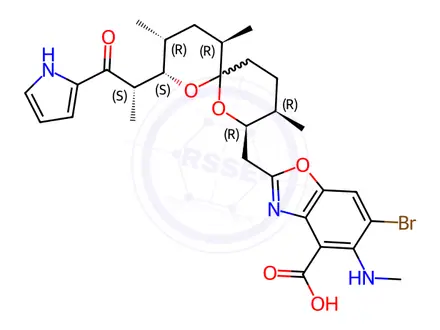 Chemical structure of 4-Bromo-calcium Ionophore