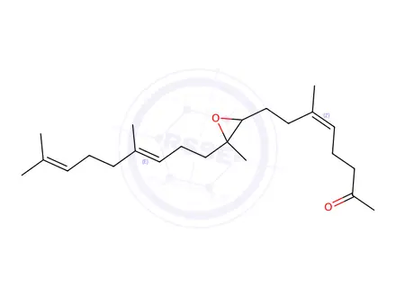 Chemical structure of (Z)-8-(3-((E)-4,8-dimethylnona-3,7-dien-1-yl)-3-methyloxiran-2-yl)-6-methyloct-5-en-2-one