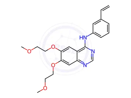 Chemical structure of Erlotinib EP Impurity E