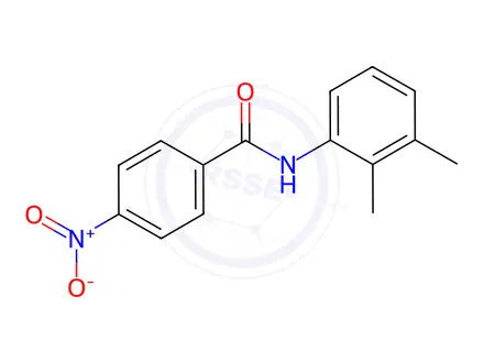 Chemical structure of N-(2,3-DiMethylphenyl)-4-nitrobenzaMide, 97%