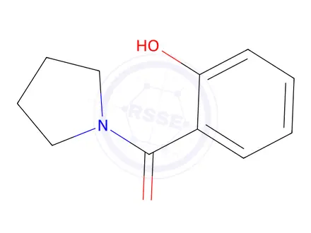 Chemical structure of N-(2-Hydroxybenzoyl)pyrrolidine