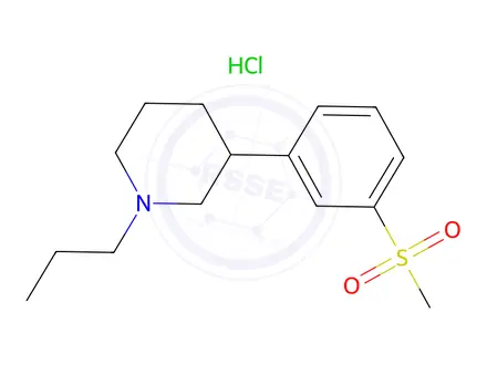 Chemical structure of OSU6162 hydrochloride