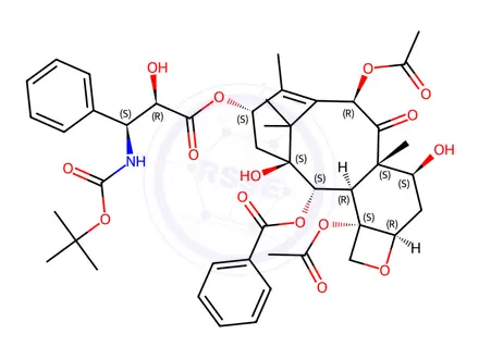 Chemical structure of Docetaxel EP Impurity G