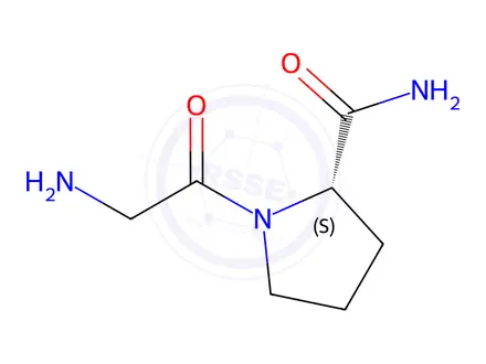 Chemical structure of Vildagliptin Impurity 143