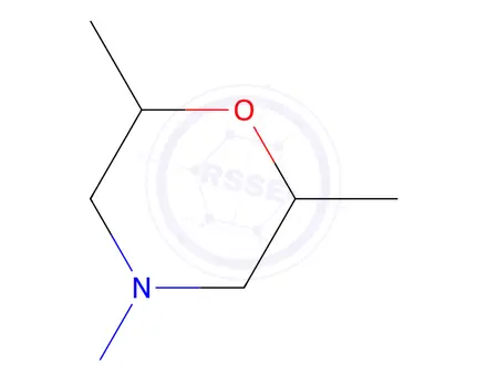 Chemical structure of 4-Morpholinamine,2,6-dimethyl-,(2R,6R)-rel-(9CI)
