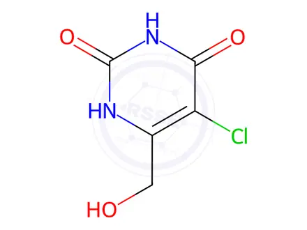 Chemical structure of Tipiracil Hydroxy Impurity