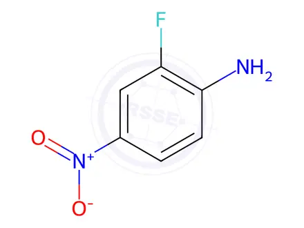 Chemical structure of 2-Fluoro-4-nitroaniline