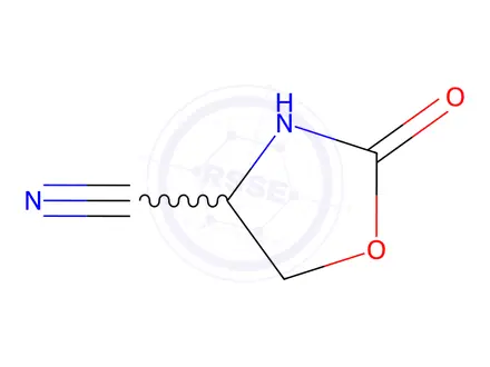 Chemical structure of 2-Oxooxazolidine-4-carbonitrile