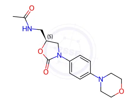 Chemical structure of Linezolid Impurity 16