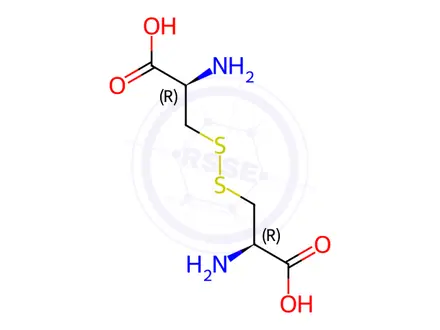 Chemical structure of L-Cystine