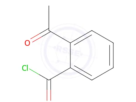 Chemical structure of 2-Acetylbenzoyl Chloride