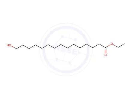 Chemical structure of Ethyl 15-hydroxypentadecanoate