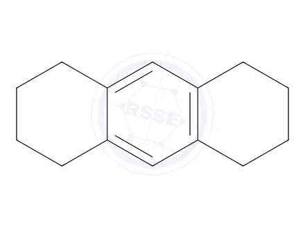 Chemical structure of octahydroanthracene