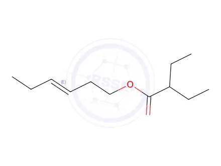 Chemical structure of HEX-3-ENYL2-ETHYLBUTYRATE