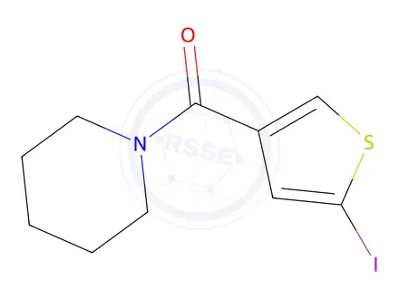 Chemical structure of (5-Iodothiophen-3-yl)(piperidin-1-yl)methanone