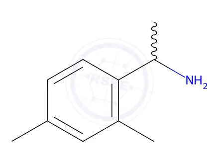 Chemical structure of 1-(2,4-Dimethylphenyl)ethanamine