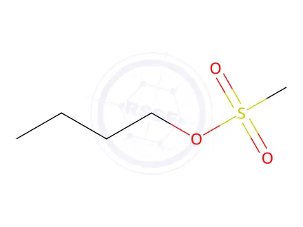 Chemical structure of Butyl methanesulfonate