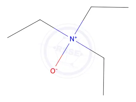 Chemical structure of TRIETHYLAMINE N-OXIDE