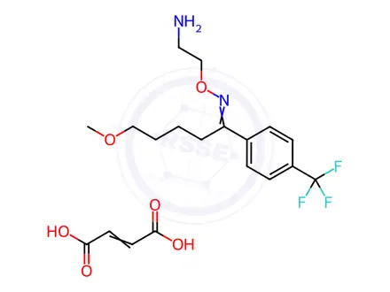 Chemical structure of E & Z Fluvoxamine Fumarate