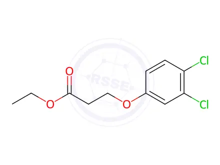 Chemical structure of Ethyl 3-(3,4-dichlorophenoxy)propanoate