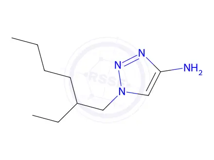 Chemical structure of 1-(2-Ethylhexyl)-1h-1,2,3-triazol-4-amine