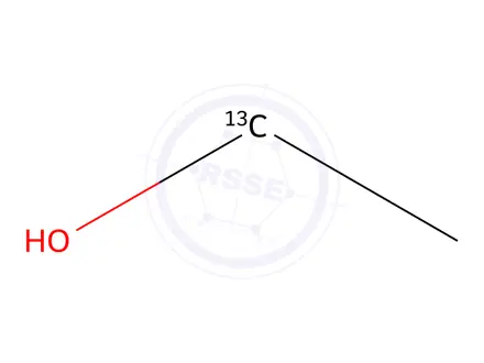 Chemical structure of ETHYL-1-13C ALCOHOL