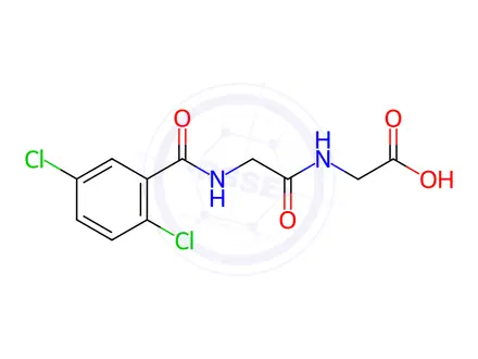 Chemical structure of Ixazomib Impurity 99