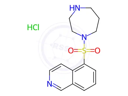Chemical structure of Fasudil Hydrochloride