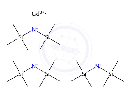 Chemical structure of TRIS(N N-BIS(TRIMETHYLSILYL)AMIDE)GADO&